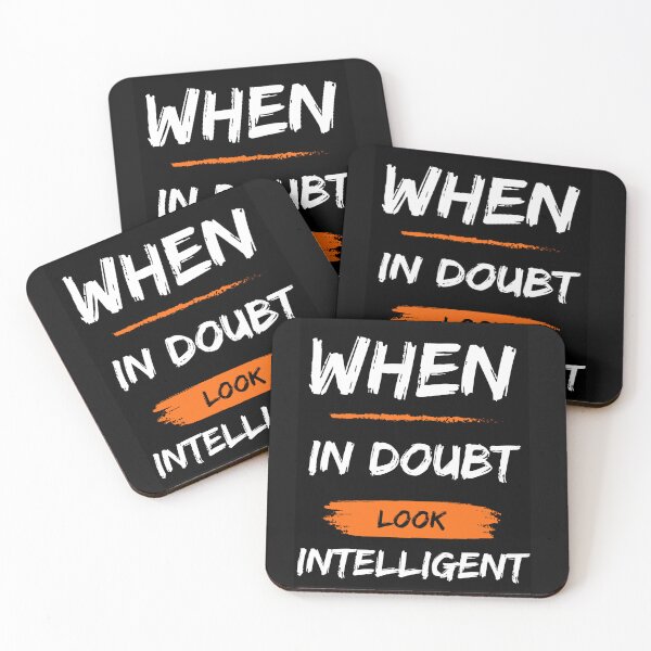 Item preview, quote wisdom intelligence mind smart life lessons doubt  designed and sold by Ambrose-lilly.