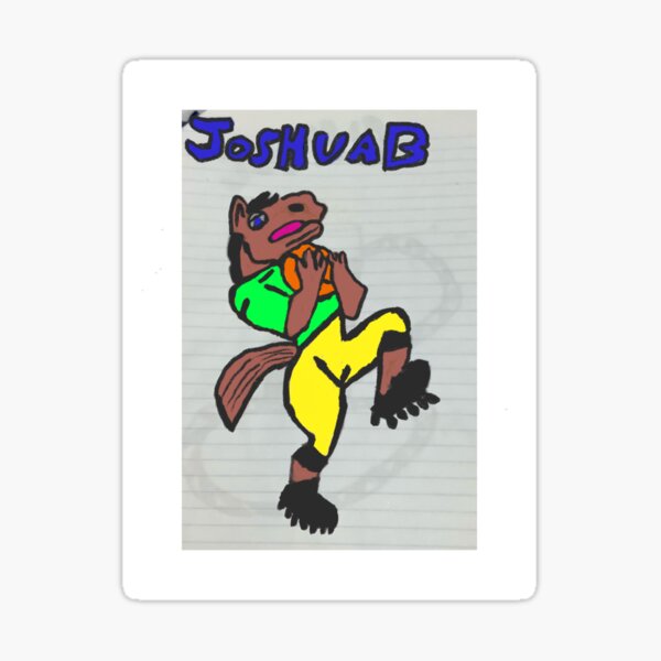 Joshua’s In A Beast (Bucking Bronco). Sticker