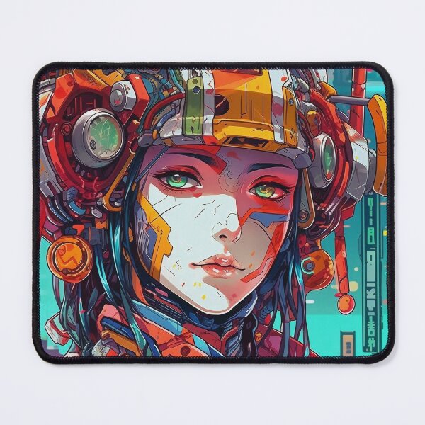 Item preview, Cyborg Anime Warrior designed and sold by taoistviking.