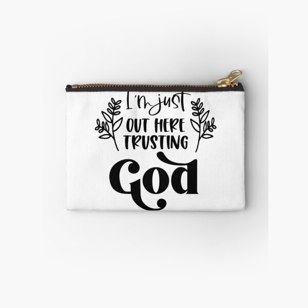 Item preview, I’m just out here trusting God designed and sold by Handdrawnbyzoe.