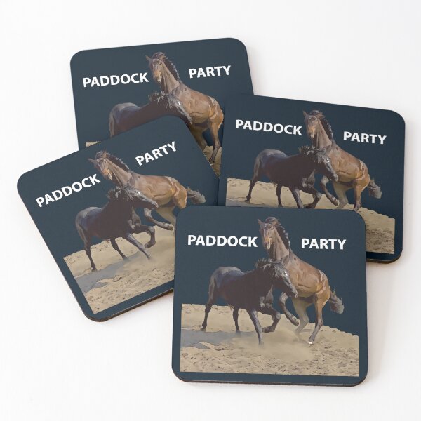 Item preview, Paddock Party - Funny Horse designed and sold by Lakeric Cityscapes.