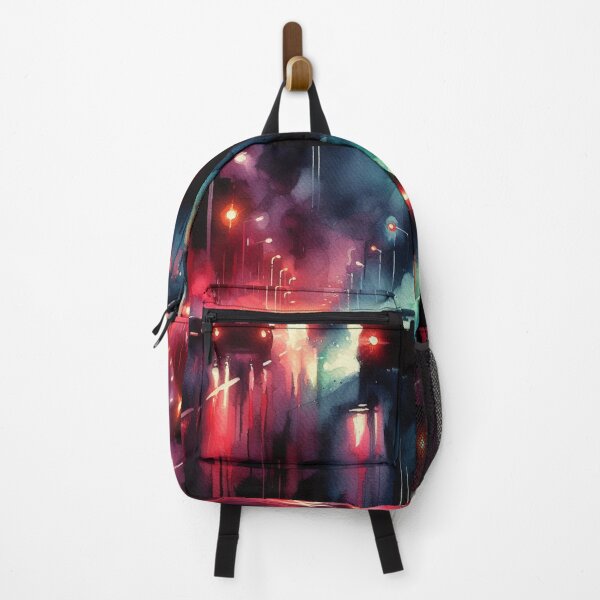 Item preview, Neo Noir Vintage Nighttime Road [Watercolor] designed and sold by RESToRAPTOR.