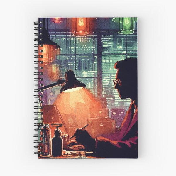 Item preview, Neo Noir Vintage Police Archive [Watercolor] designed and sold by RESToRAPTOR.