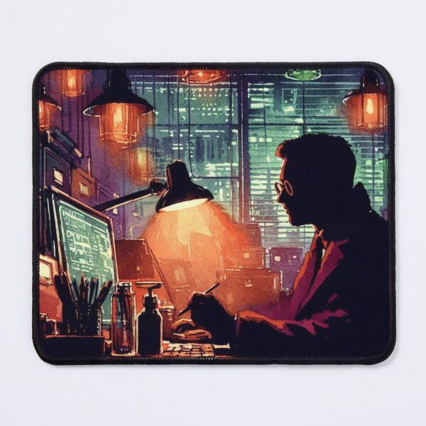 Item preview, Neo Noir Vintage Police Archive [Watercolor] designed and sold by RESToRAPTOR.