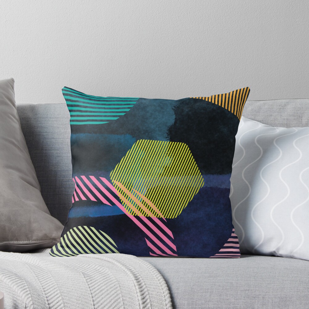 Item preview, Throw Pillow designed and sold by growthhack.