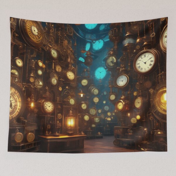 Item preview, Clocks Dials and More Clocks :Steampunk Art designed and sold by TheDarkWardrobe.
