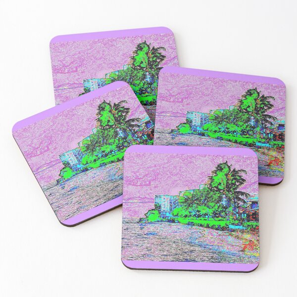 Item preview, Makalei Beach Park - Purple Evening designed and sold by R-F-B.