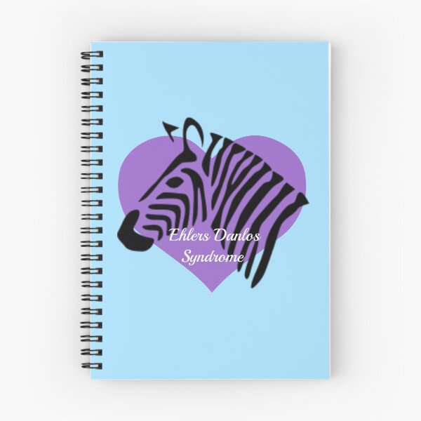 Item preview, Ehlers Danlos Syndrome Awareness - Purple Heart Zebra designed and sold by MysticalCrazy.