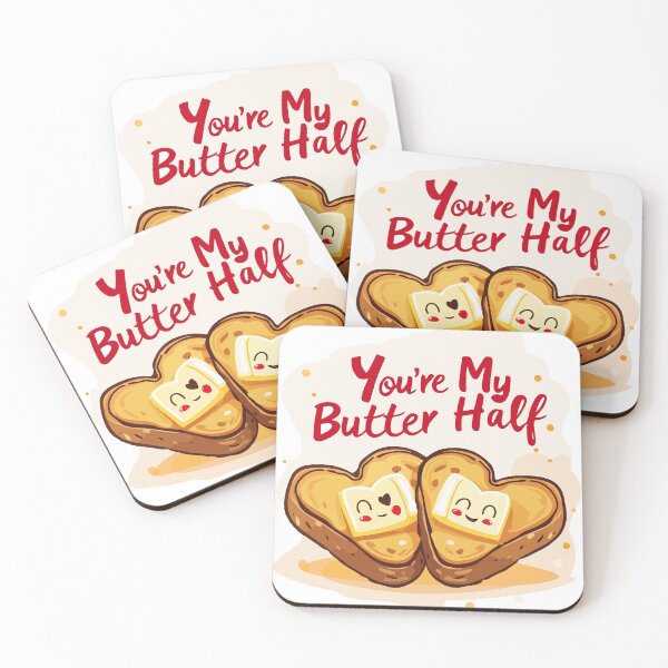 Item preview, Butter Half Hearts designed and sold by TheRealmWithin.