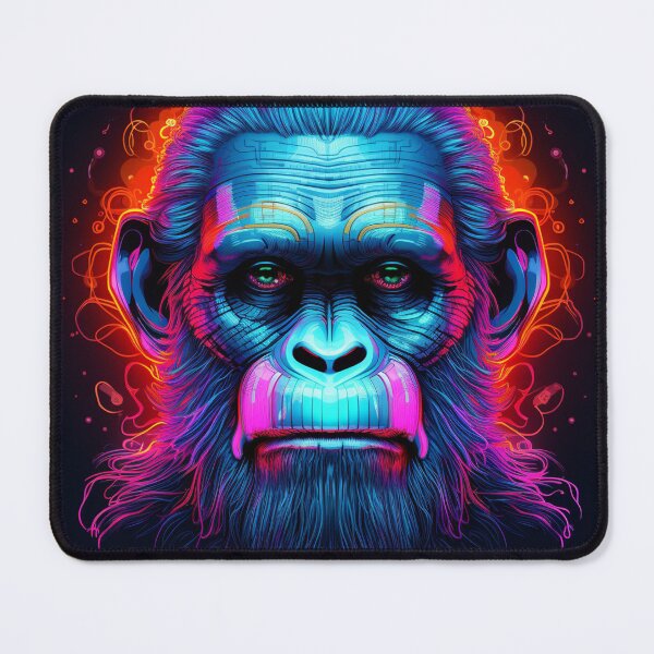Item preview, Apes Together Strong Neon Pop Art 2 designed and sold by AstroRisq.