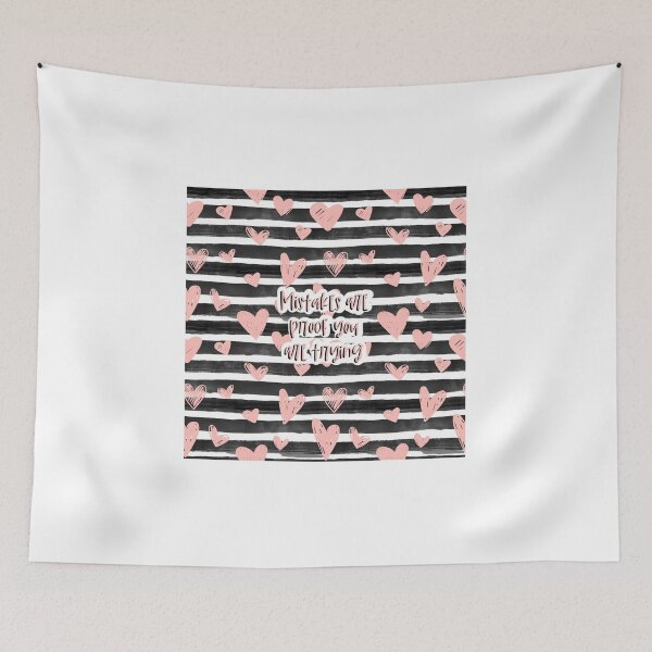 Item preview, Mistakes are proof you are trying  designed and sold by Handdrawnbyzoe.