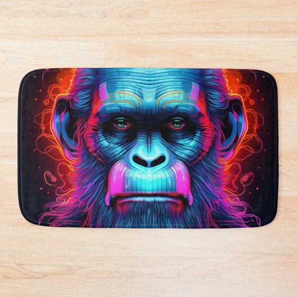 Item preview, Apes Together Strong Neon Pop Art 2 designed and sold by AstroRisq.