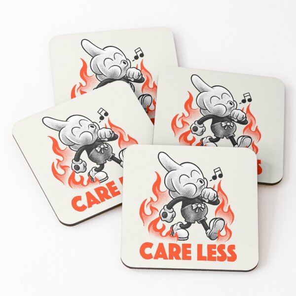 Item preview, Care Less designed and sold by middlefinger.au.