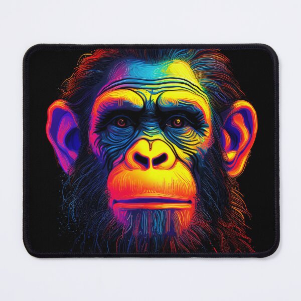 Item preview, Apes Together Strong Neon Pop Art 3 designed and sold by AstroRisq.