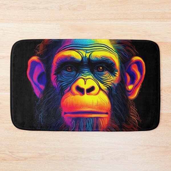 Item preview, Apes Together Strong Neon Pop Art 3 designed and sold by AstroRisq.