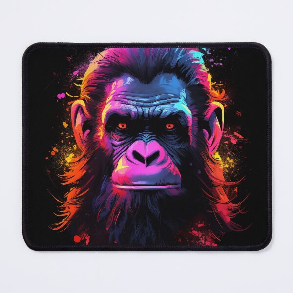 Item preview, Apes Together Strong Neon Pop Art 4 designed and sold by AstroRisq.