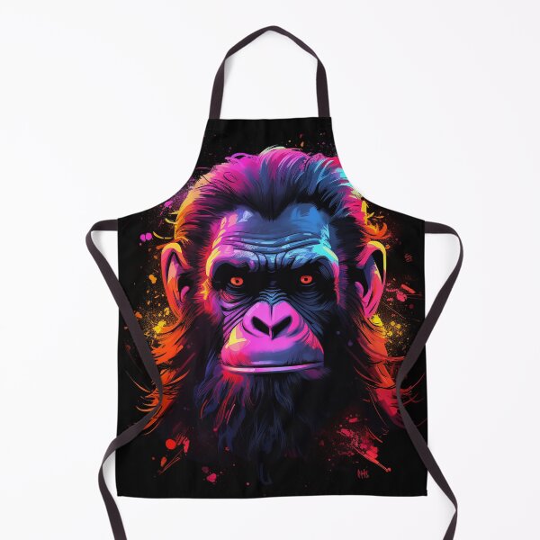 Item preview, Apes Together Strong Neon Pop Art 4 designed and sold by AstroRisq.