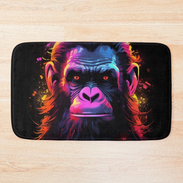 Item preview, Apes Together Strong Neon Pop Art 4 designed and sold by AstroRisq.