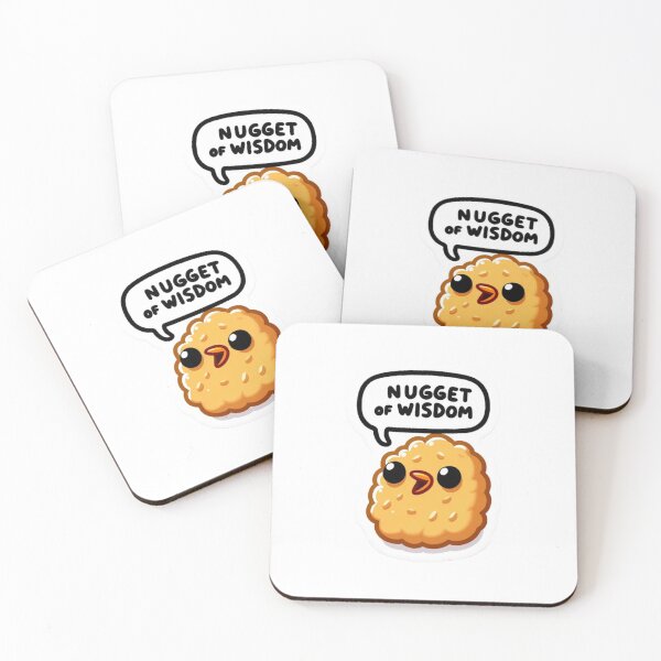 Item preview, Nugget of Wisdom Chicken Nugget designed and sold by BrinaandPops.