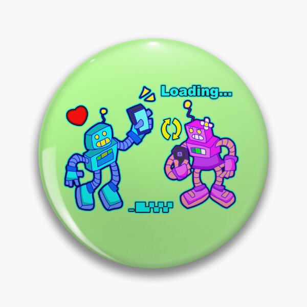 Item preview, Love Bots Connection designed and sold by fantasmahappy.