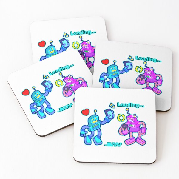 Item preview, Love Bots Connection designed and sold by fantasmahappy.