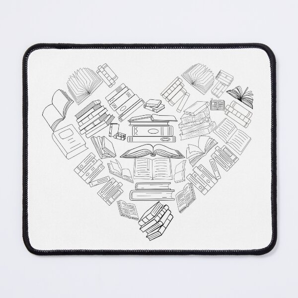 Item preview, Heart of Books designed and sold by Seedcap7.