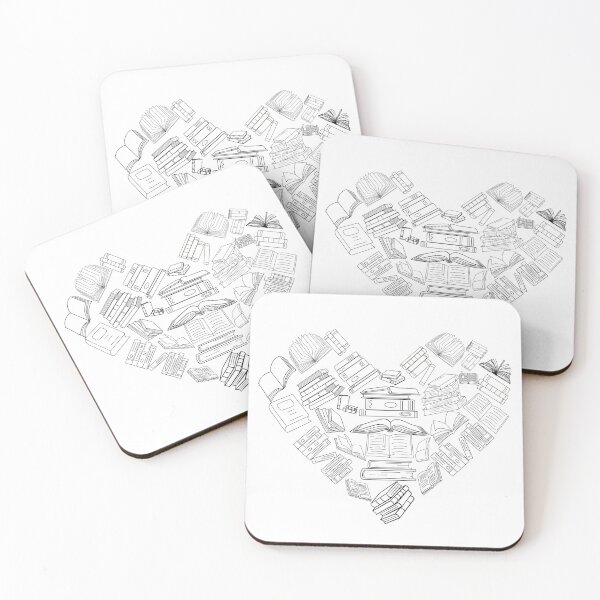 Item preview, Heart of Books  designed and sold by Seedcap7.