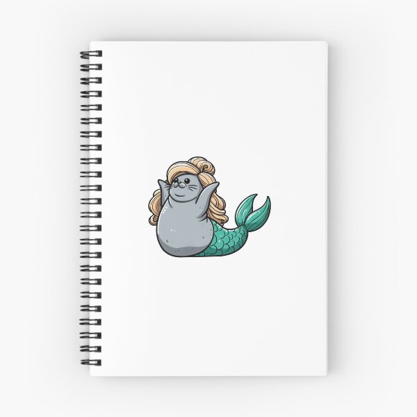 Item preview, Neil The Mermaid Seal designed and sold by alwayswired.