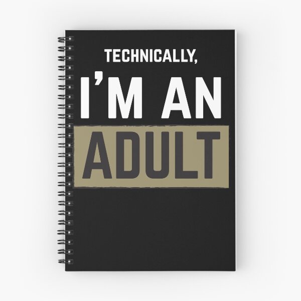 Item preview, Technically I'm An Adult  designed and sold by Kieran Abbott.