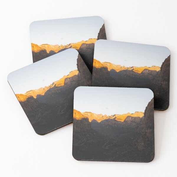 Item preview, Canyon in the evening gold designed and sold by rhosbahu.