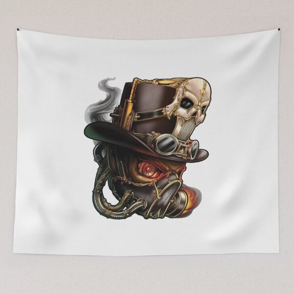 Item preview, SteamPunk Skull designed and sold by leen12 Art Designs Prints.