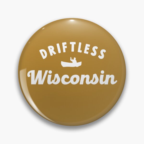 Item preview, Driftless Wisconsin Text Logo — White designed and sold by DriftlessWI.