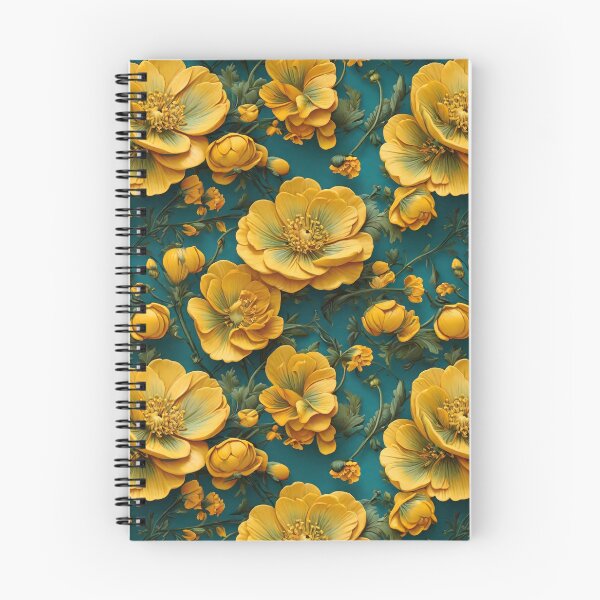 Item preview, Vintage Buttercup Flowers Pattern designed and sold by FloralsbyLiss.