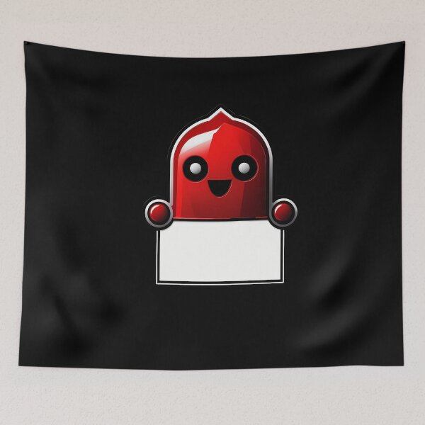 Item preview, Red Mechanical Ghost: The Digital Smile Maker designed and sold by Artedig.