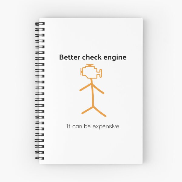 Item preview, Check Engine Funny Sticker designed and sold by maypp.