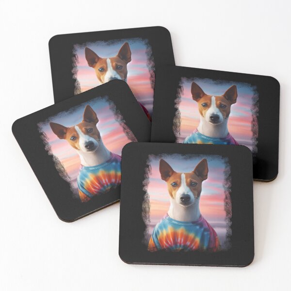 Item preview, Basenji Hippie - Sunset designed and sold by LojaKoru.