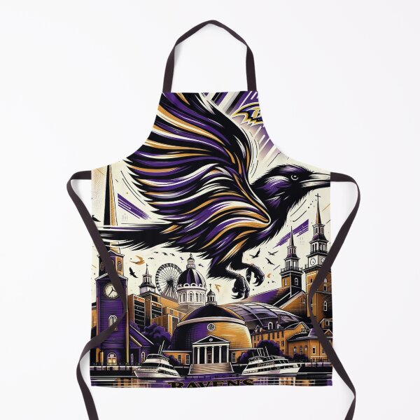 Item preview, Baltimore Ravens Cityscape Artwork designed and sold by ArtfulMiller.