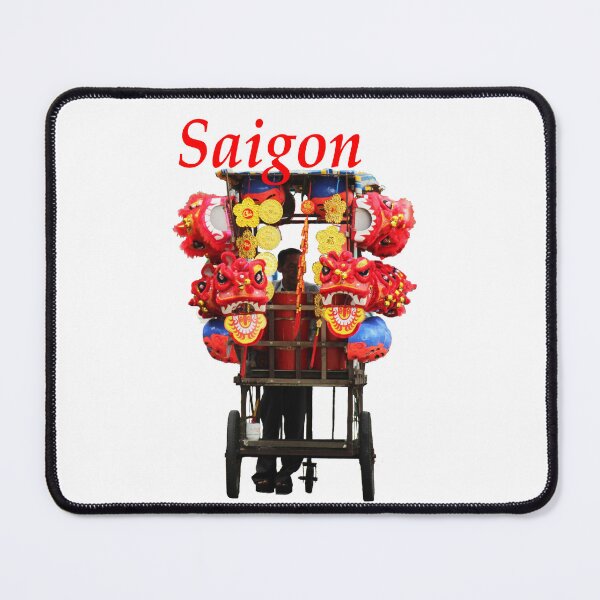 Item preview, Saigon Lion dance Tết Happy New Year of the Dragon Xuan Giap Thin 2024 designed and sold by AnLeDesign.