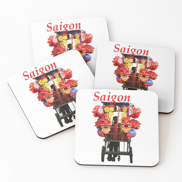 Item preview, Saigon Lion dance Tết Happy New Year of the Dragon Xuan Giap Thin 2024 designed and sold by AnLeDesign.