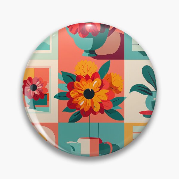 Item preview, Plant pots pattern, Cute Flowers and Plants designed and sold by thecrazyones.