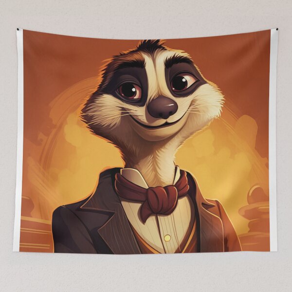 Item preview, Cartoon Meerkat 2 designed and sold by AstroRisq.