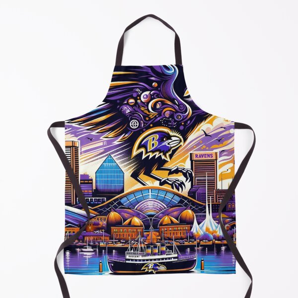 Item preview, Baltimore Ravens Cityscape Artwork designed and sold by ArtfulMiller.