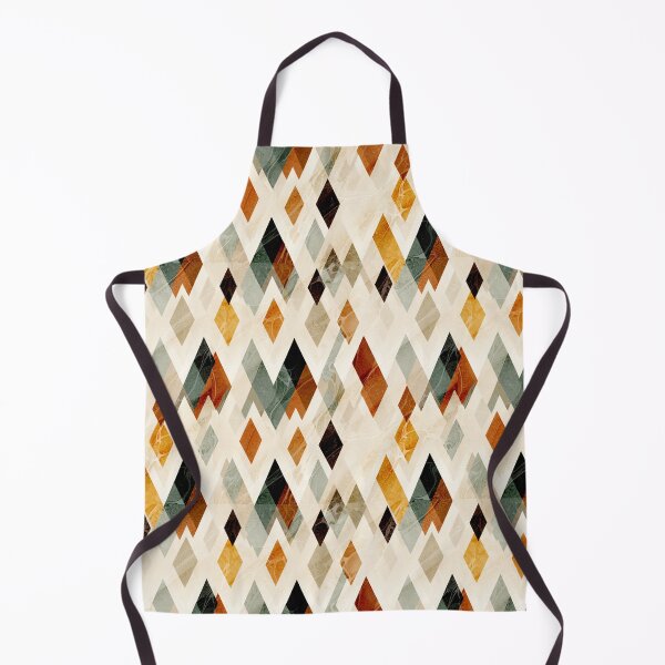 Item preview, Earthy Tones Harlequin Chic Pattern designed and sold by Varadar.