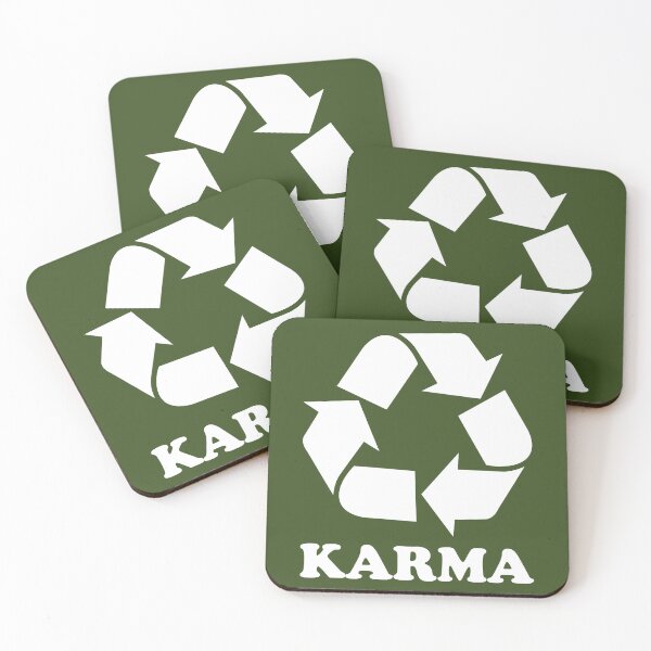 Item preview, Karma Recycle - Earth Green designed and sold by johnta17.