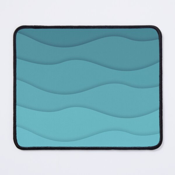 Item preview, Surf Serenity: Blue Wave Deskmat/Mousepad designed and sold by J-MichaudDesign.