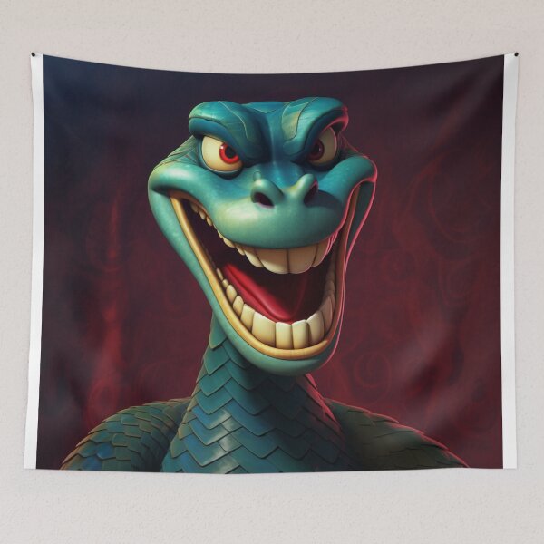 Item preview, Cartoon Snake 1 designed and sold by AstroRisq.