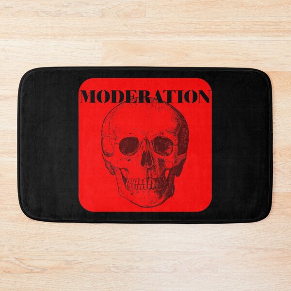 Item preview, Stoic Virtues Skull Red | Based Moderation | Stoicism Philosophy  designed and sold by StoicStreet.