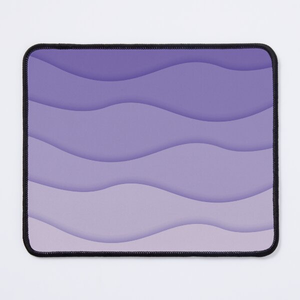 Item preview, Surf Serenity: Lavender Wave Deskmat/Mousepad designed and sold by J-MichaudDesign.