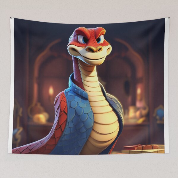 Item preview, Cartoon Snake 2 designed and sold by AstroRisq.