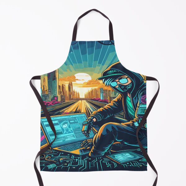 Item preview, Anime Boy Hackers Desk Mat Aesthetic designed and sold by KitonicTees.